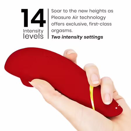 Premium 2 Intuicyjny Stymulator Powietrzny Bordeaux IPX7