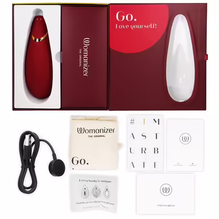Premium 2 Intuicyjny Stymulator Powietrzny Bordeaux IPX7