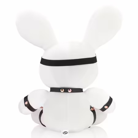 Shots Rabbit Bondage Velvet плюшен голям бял колекционерски талисман