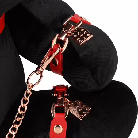 Rimba Rabbit Bondage Velvet плюшен голям черен декоративен модел