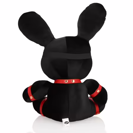 Rimba Rabbit Bondage Velvet плюшен голям черен декоративен модел