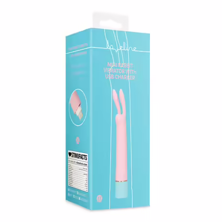 Loveline мини зайче USB Arctic Blue компактен вибратор