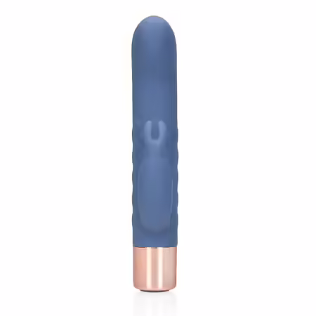 Loveline Mini Rabbit Blue Horizon компактен модел с оребрена повърхност