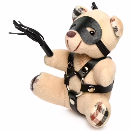 Keychain Bear Model BDSM, изгорени портокали, 3,9 инча