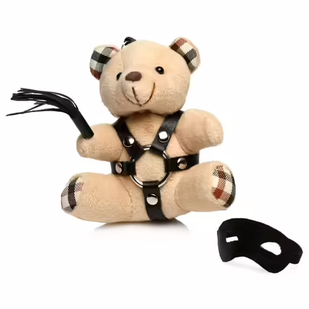 Keychain Bear Model BDSM, изгорени портокали, 3,9 инча