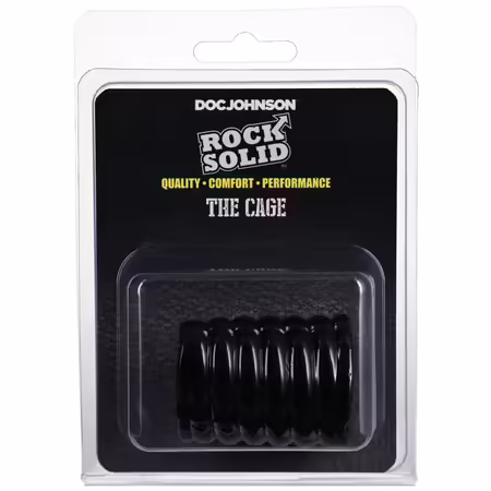 Rock Solid The Cage пръстен, анатомичен модел TPE