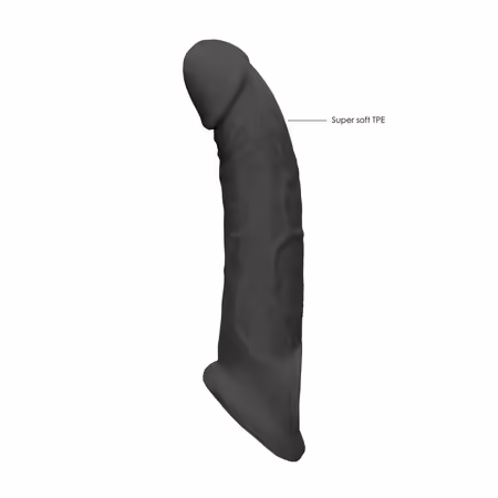 RealRock Skin TPE разширителна капачка 23 см бежово