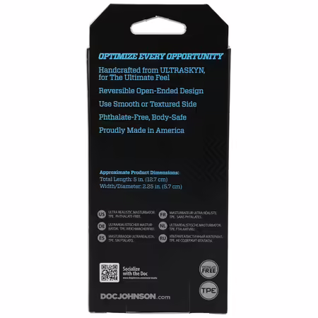 OptiMALE Link Двустранна интимна машина ULTRASKYN 12,7 см