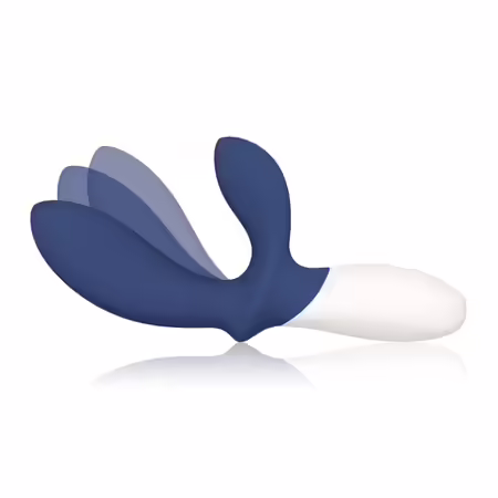 Loki Wave 2 Base Blue масажор с технология WaveMotion, 12 режима