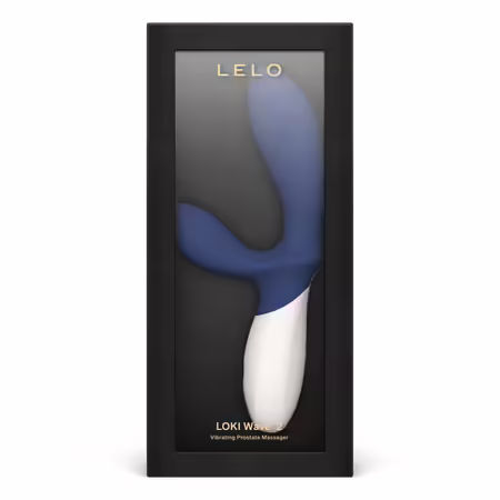 Loki Wave 2 Base Blue масажор с технология WaveMotion, 12 режима