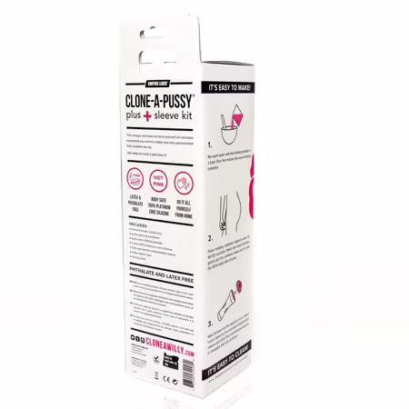 Clone-A-Pussy Plus Sleeve Kit Pink комплект за моделиране с вложка