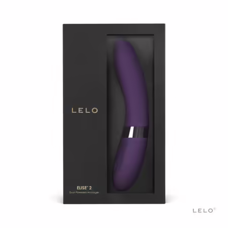 Elise 2 Plum силиконов водоустойчив модел, 8 режима, 22 см
