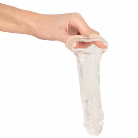 Clear RC Vibrating Ext Прозрачен удължителен капак с вибрации, 22 см