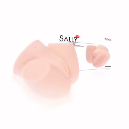 Baile Sally анатомична интимна машина, модел на лъжа, естествен нюанс