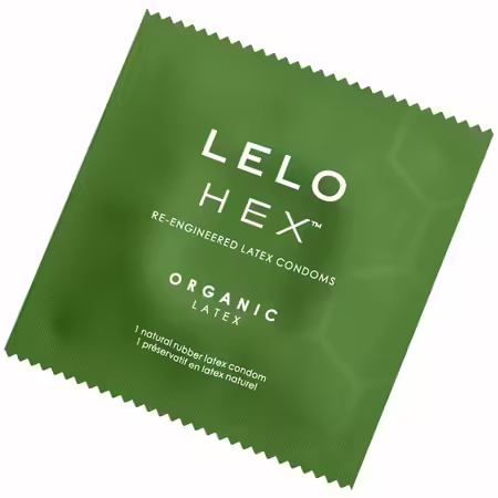 HEX Organic презервативи 3 бр., органичен латекс, L-аргинин