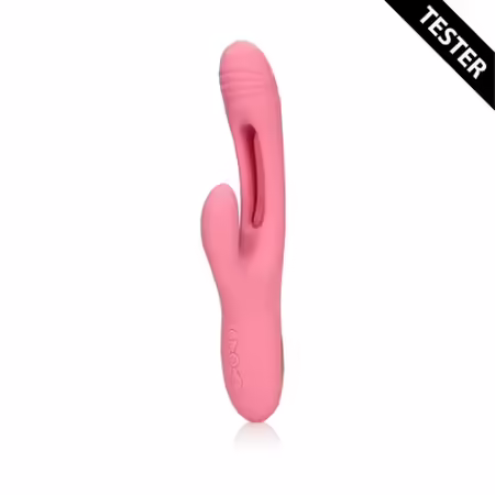 Loveline Pink Arabesque многофункционален модел G-точка с движещи се елементи