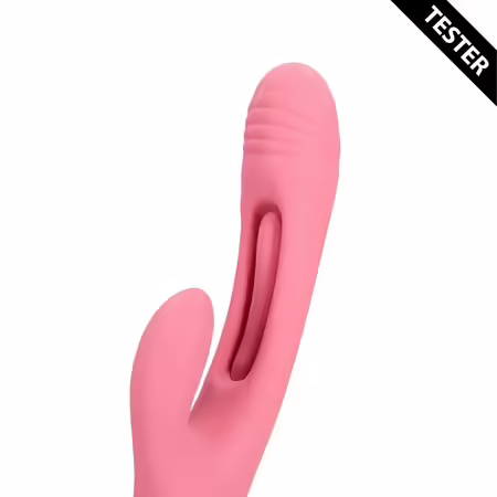 Loveline Pink Arabesque многофункционален модел G-точка с движещи се елементи