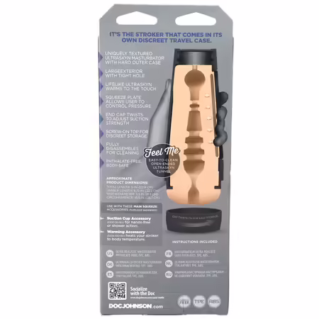 Man Squeeze Bear анатомичен модел в твърд корпус ULTRASKYN