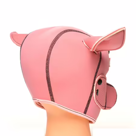 Oxballs Swine Pink Анатомична маска за глава на неопрена XL