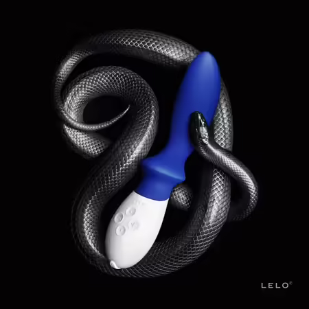 Loki Federal Blue Вибрационен масажор за простата, силикон, USB