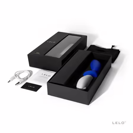 Loki Federal Blue Вибрационен масажор за простата, силикон, USB