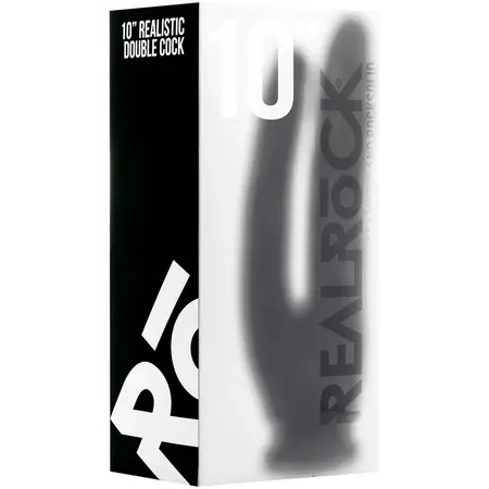 RealRock Double Model 10/25 cm Dual-Ended Anatomical System, Skin Tone