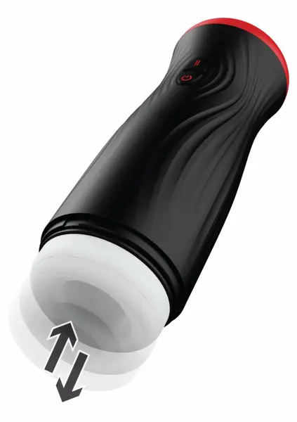 HIDDEN DESIRE Fusion X Vortex Thrust Intimate Machine, Rotating, USB, IPX6