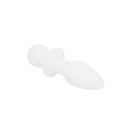 Glas Rocker Borosilicate Glass Intimate Plug - Ergonomic Shape, Clear