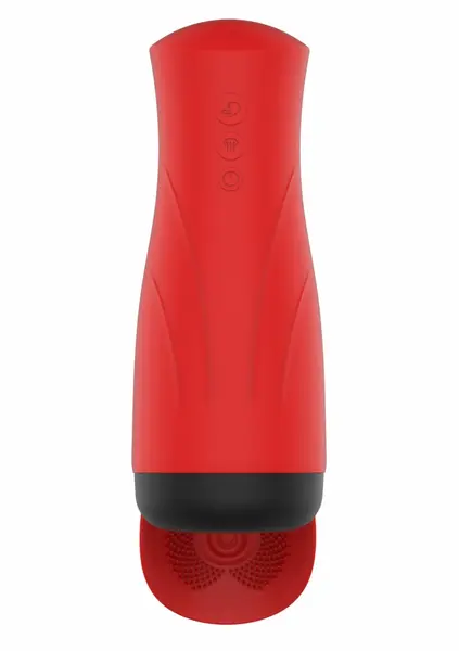 Super Suction Nutbuster Triple Intimate Machine, 5 Modes, IPX5, Black