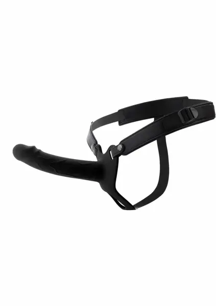 INFERNO Hollow Strap-On Silicone 18 cm - Adjustable Harness System