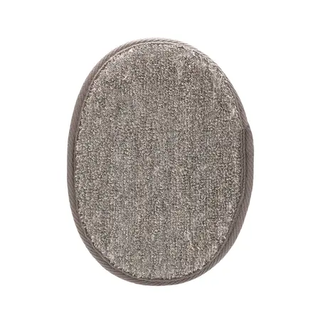 Touche Oval Bath Pad Bamboo Charcoal & Flax Universal Size