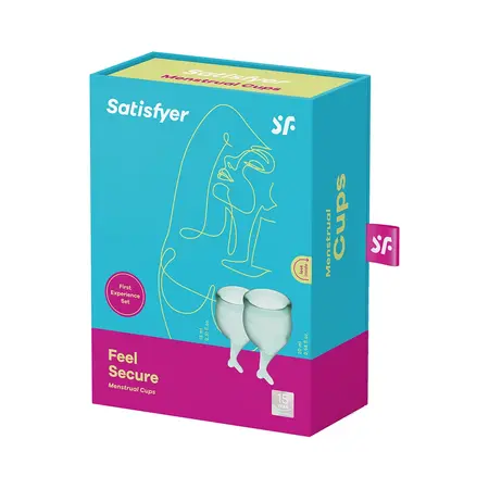 Feel Secure Menstrual Cup - Hygienic, Discreet Travel Model