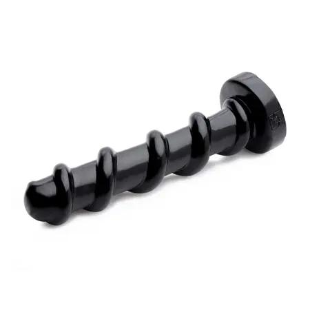 Mighty Screw Intimate Machine 25 cm Black Non-Phthalate PVC