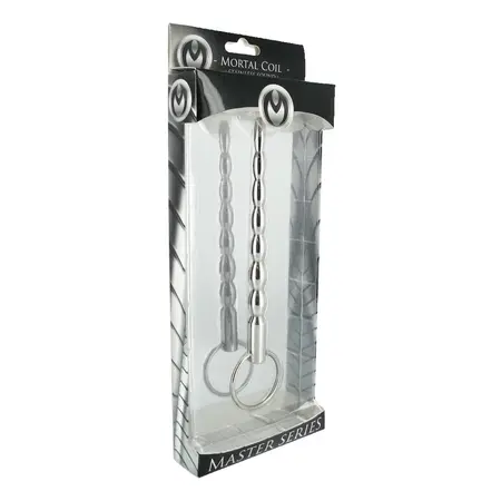 Mortal Coil Stainless Steel Graduated Intimate Rod with Retrieval Ring