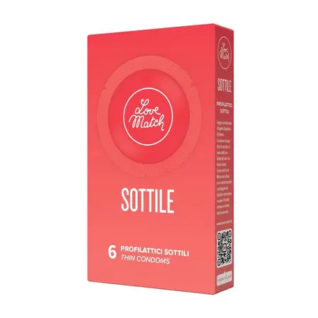 Love Match Sottile Ultra-Thin Latex Protection 6-Pack