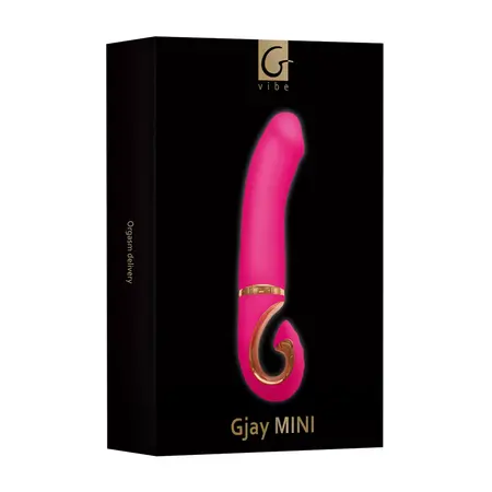 Gvibe Gjay Mini Wildberry - Compact Intimate Device, 6 Modes, Bioskin