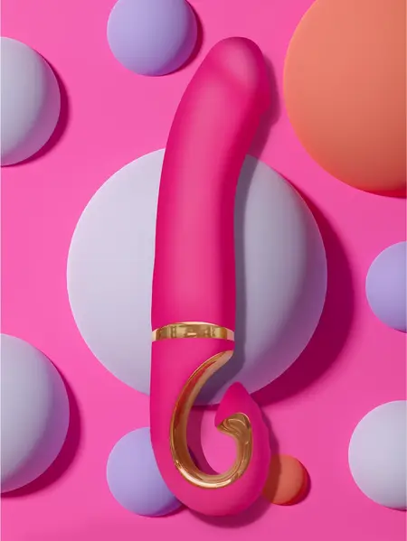Gvibe Gjay Mini Wildberry - Compact Intimate Device, 6 Modes, Bioskin