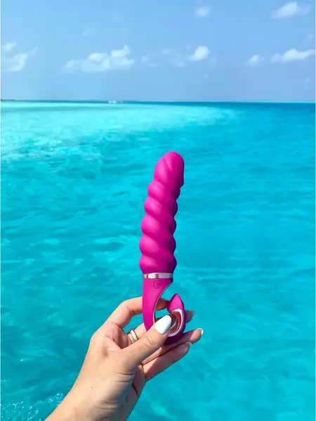 Gvibe Gjack Mini Sweet Raspberry Compact Intimate Device Bioskin