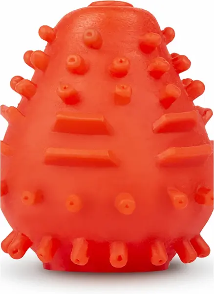 Gvibe Gegg Red - Flexible TPE Intimate Egg with 3D Texture