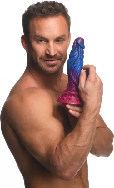 XR Brands Intruder Silicone Intimate Device Purple Fantasy Edition