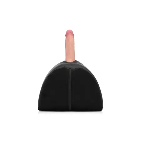 XR Brands Love Toy Cushion Black - Ergonomic High-Density Foam Support