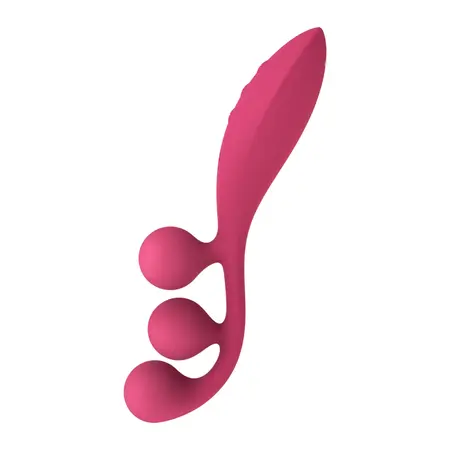 Satisfyer Tri Ball 1 Flexible Multi-Motor Intimate Device Red
