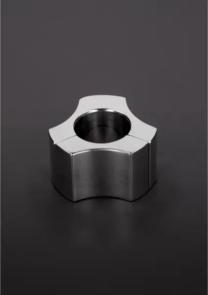 Ouch! Deluxe Magnetic Stainless Steel Ball Stretcher - 36 mm, Silver