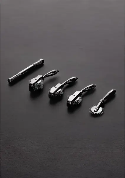 SINNER GEAR Interchangeable Pinwheel Set Chrome 4 Attachments