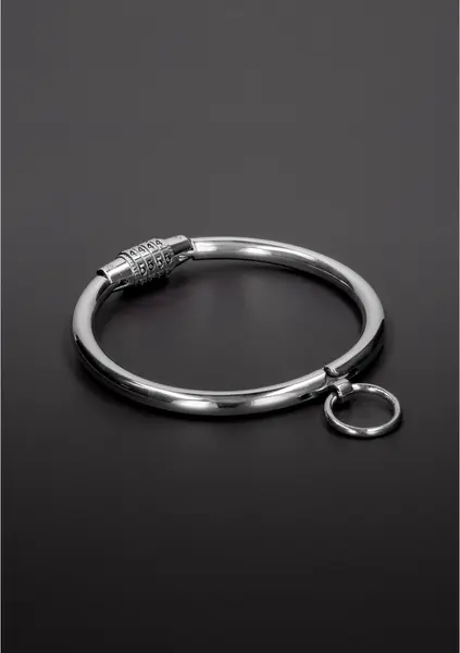 Kiotos Steel Stainless Steel Collar with Combination Lock - Small Size