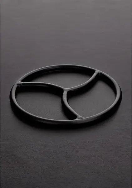 Triskelion Shibari Suspension Ring - Durable Steel Bondage Accessory