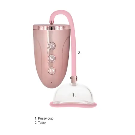 Shots Rechargeable Intimate Vacuum Pump for Enhanced Blood Circulation