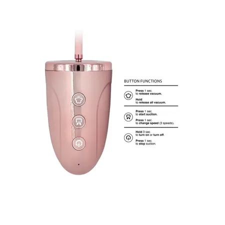 Shots Rechargeable Intimate Vacuum Pump for Enhanced Blood Circulation