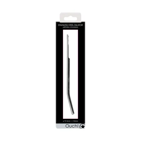 Mystim Stainless Steel Urethral Dilator 0.3/8 mm - Precision Model