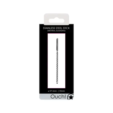 Mystim Metal Intimate Training Rod 4 mm - Precision Stainless Steel Model